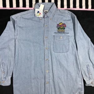 Braves Spring Training 2002 Jean Button Up⚾️